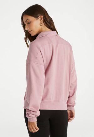 Quarter Zip Pullover Sweatshirt