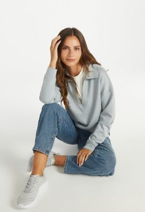 Polo Pullover Sweatshirt