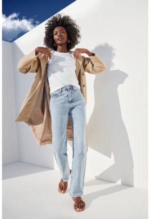 High Rise Bootcut Jeans