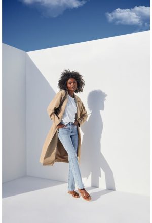 High Rise Bootcut Jeans