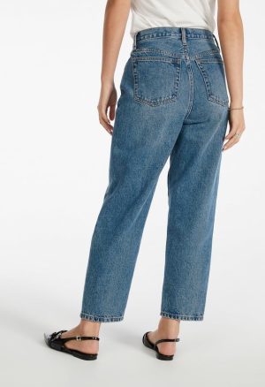 Noah High Rise Ankle Barrel Leg Jeans