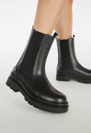 Candide Platform Lug Sole Bootie