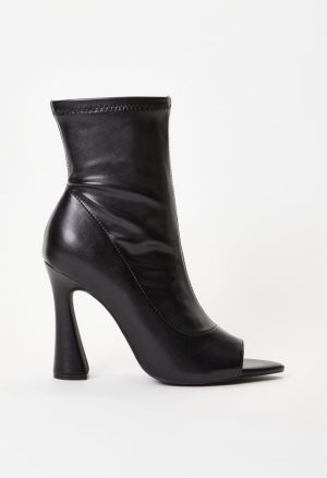 Malina Peep Toe Bootie