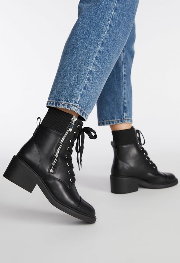 Leonie Block Heeled Bootie