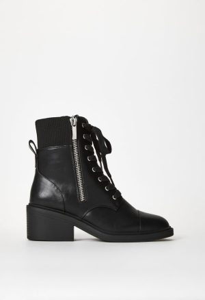Leonie Block Heeled Bootie