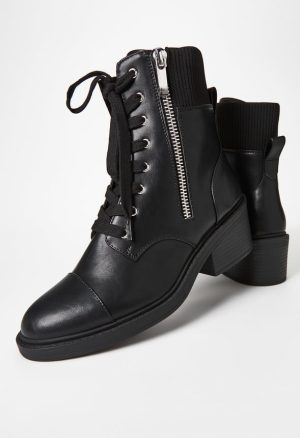 Leonie Block Heeled Bootie