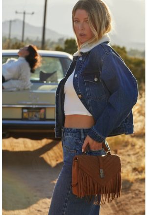 Sherpa Collar Denim Trucker