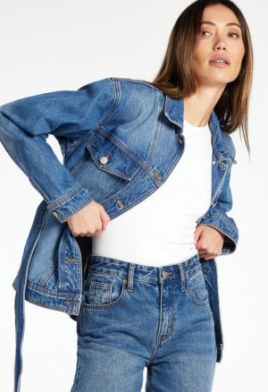 Lake Belted Denim Jacket