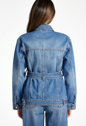 Lake Belted Denim Jacket