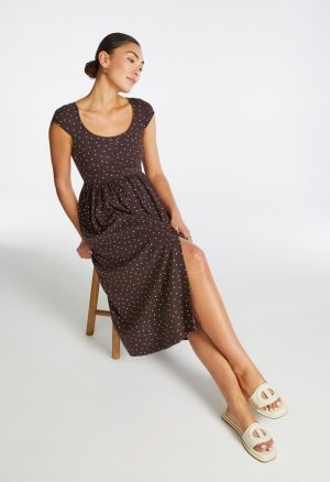 Button Down Midi Dress