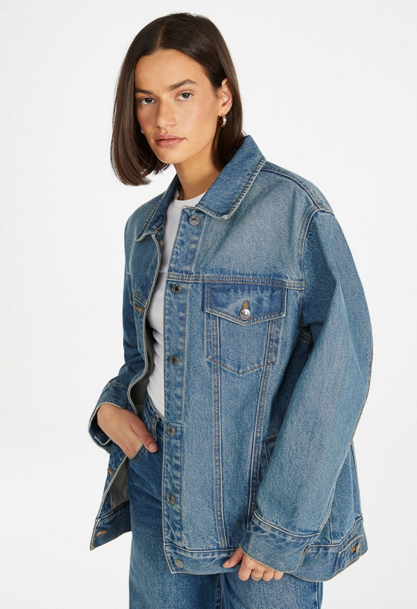 Ultra Oversized Denim Jacket