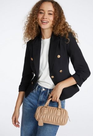 Mini Pleated Bowling Bag