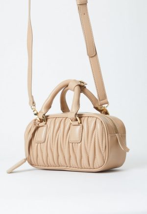 Mini Pleated Bowling Bag