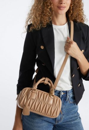 Mini Pleated Bowling Bag