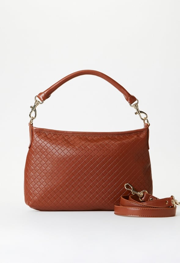 Woven Pouch Crossbody