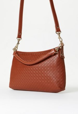 Woven Pouch Crossbody