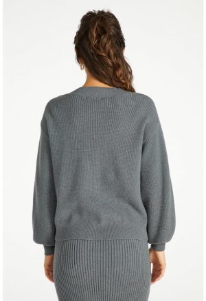 Cable Boxy Short Cardigan
