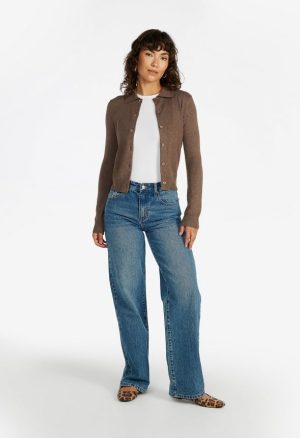 Tissue Polo Cardigan