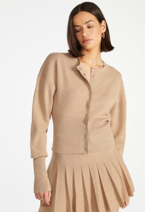 Sweater Mini Pleated Skirt