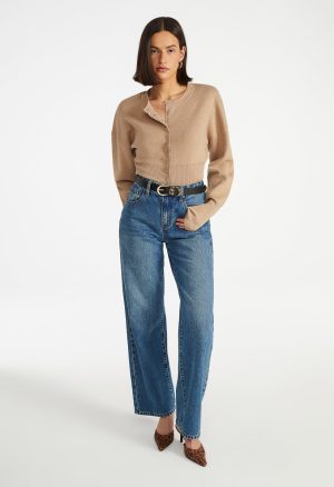 Cinched Waist Cardigan