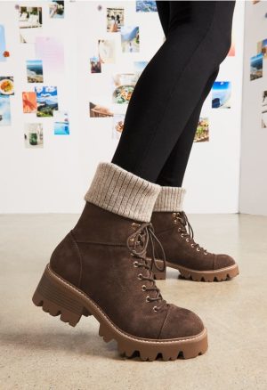 Madrid Lug Sole Bootie