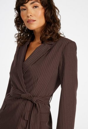 Tailored Belted Blazer