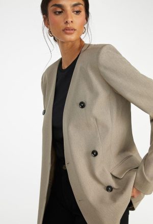 Double-Breasted Blazer