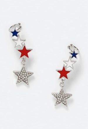 Isla 4th Of July Earcuffs