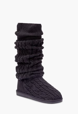 Brittany Knit Sock Fuzzie