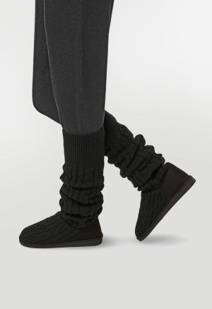 Brittany Knit Sock Fuzzie