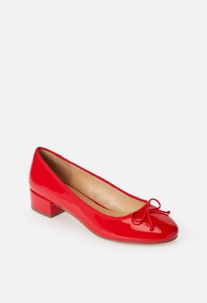 Madelaine Block Heeled Pump