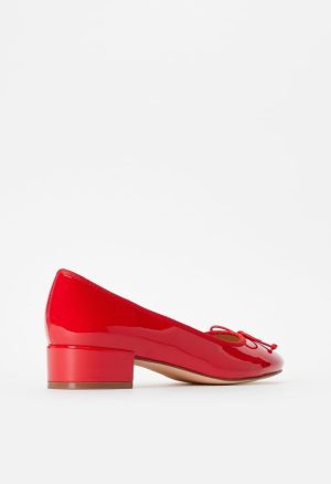 Madelaine Block Heeled Pump