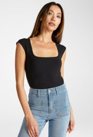 Square Neck Tank Bodysuit