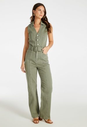 Utility Belted Jumpsuit