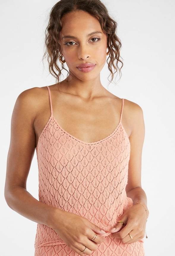 Crochet Stitch Cami Top