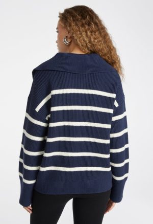 Bell Collar Long Sleeve Sweater