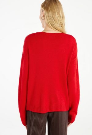 Boyfriend Pullover Crew Neck Sweater