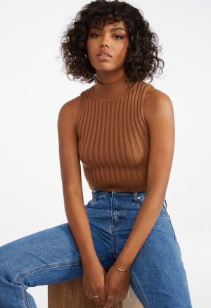 Cropped Sweater Tank