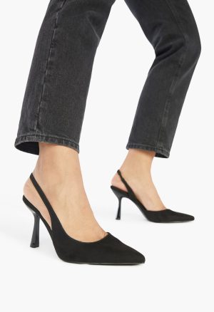 Brit Sling-Back Flared Pump