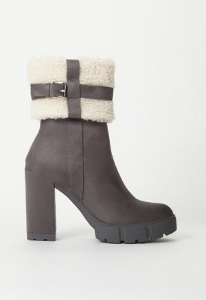 Melania Block Heeled Bootie
