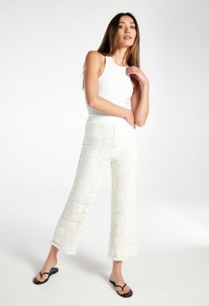 Crochet Cropped Pants