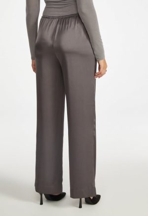 Satin Wide Leg Pants