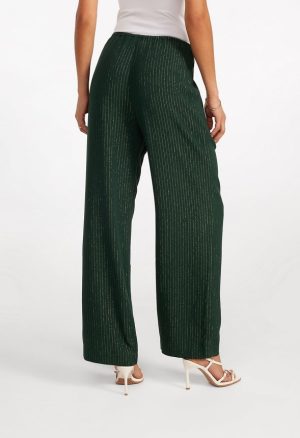 Stripe Wide Leg Pants