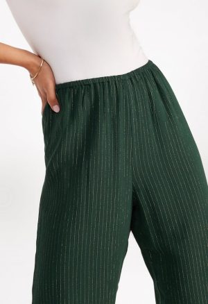 Stripe Wide Leg Pants