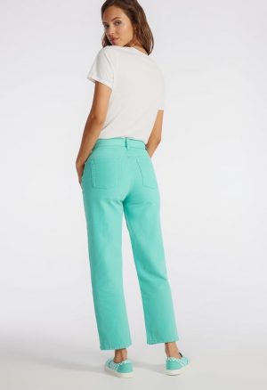 Jack High Rise Ankle Straight Leg Jeans