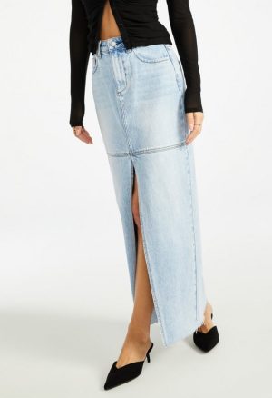 Ricki Maxi Denim Skirt