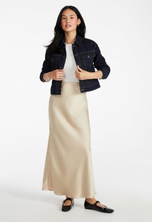 Charmeuse Maxi Skirt