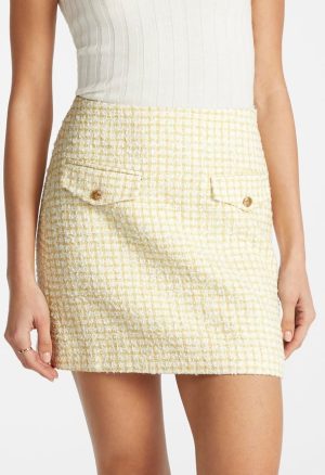 Tweed Mini Skirt