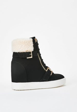 Selma High Top Wedge Sneaker