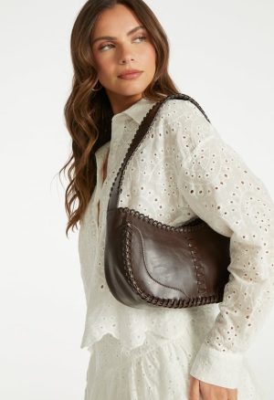 Whipstitch Shoulder Bag